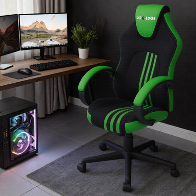 17 Stories Adjustable Ergonomic Swiveling PC & Racing Game Chair