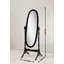 Miroir de plancher traditionnel en bois de style reine Anna, finition blanche-1636683315