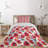 Poppy Farmhouse / Country Floral Coverlet