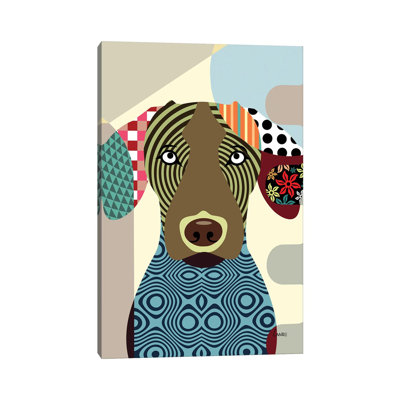Vizsla - Wrapped Canvas Print