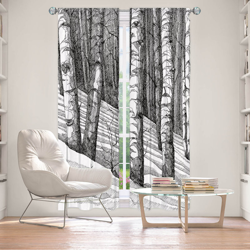 Delaughter Room Darkening Curtain Pair, 20" W x 82" L