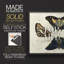 Crackled Butterflies IV -Framed Print - Restickable-1129050154-1129050155