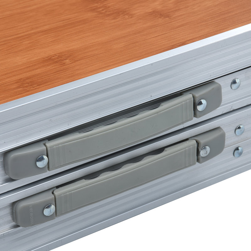 Hartwell 240cm Rectangular Adjustable Folding Table