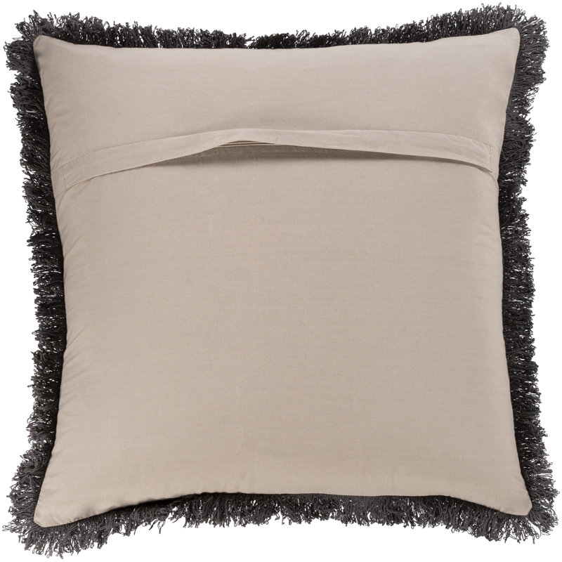 Walai Cotton Throw Pillow, Down, 18" x 18"