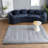Compression Sofas, Foam Spring 4 Seat Curved Modern Design for Home