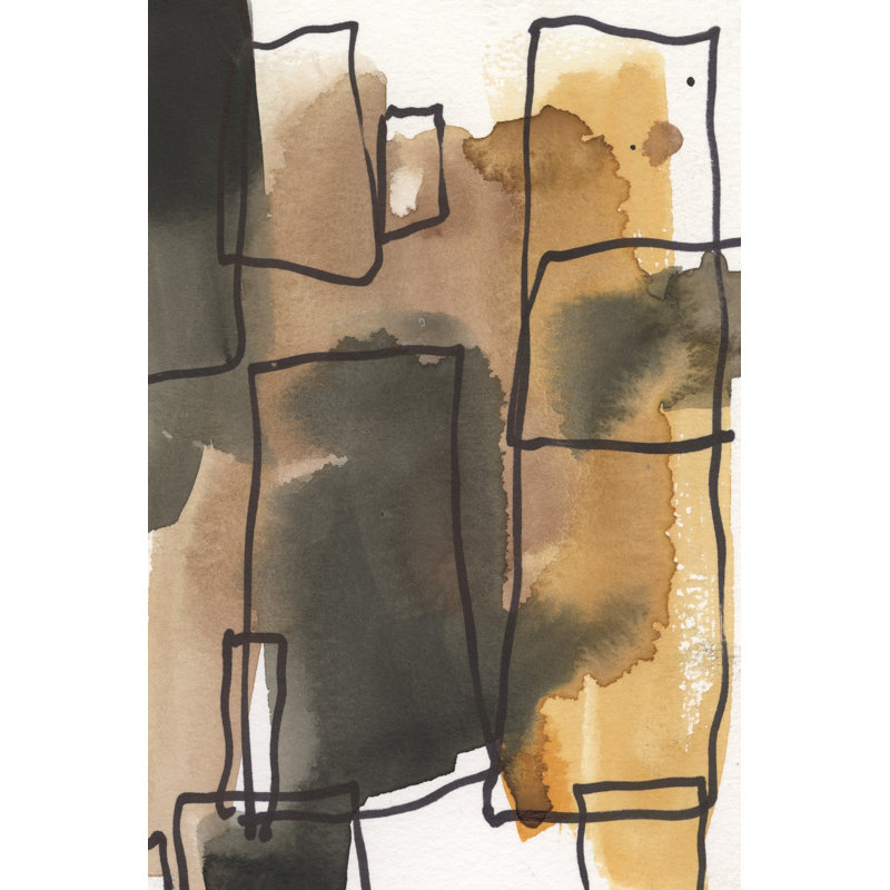 Retro Vibe I by Samuel Dixon -  Painting, Wrapped Canvas, 46 cm H x 30 cm W