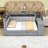 Full Daybed with Twin Trundle, Shelves, LED Lighting, Charging Station and Desk-836933830