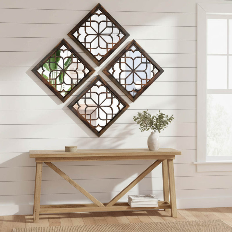 Square Mirror, Brown