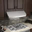 36" 600 CFM Convertible Under Cabinet Range Hood in Brushed Stainless Steel