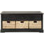 Adayla Solid Wood Drawers Storage Bench-2044234228