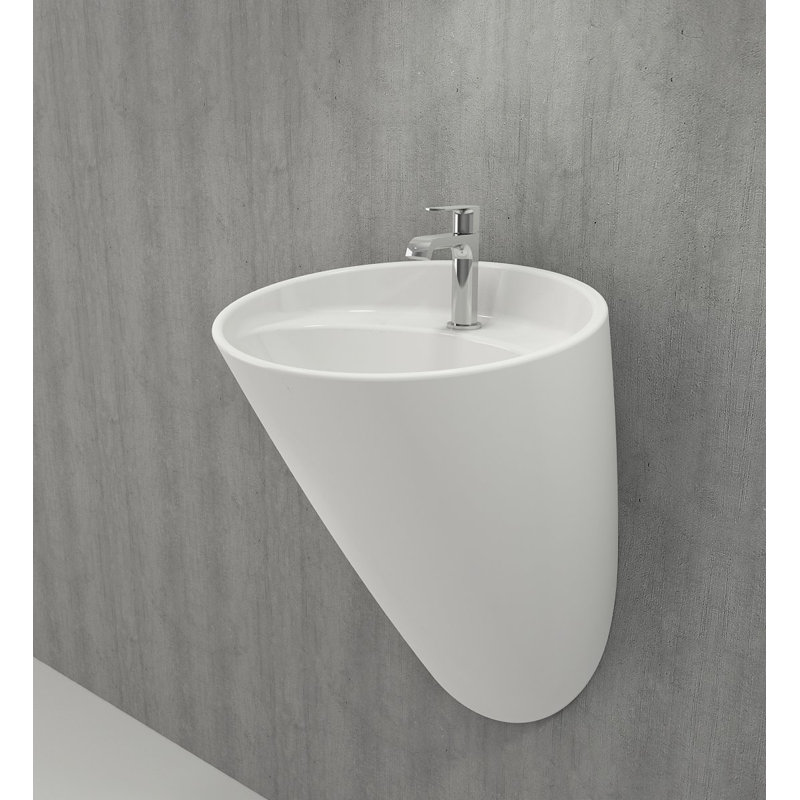 Venezia Monoblock Basin 0TH - 73x54x47cm, Gloss White