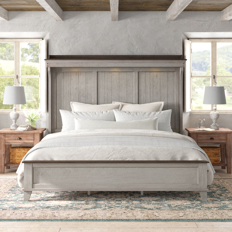 Cathleen Mantle Bed w/ LED Lighting