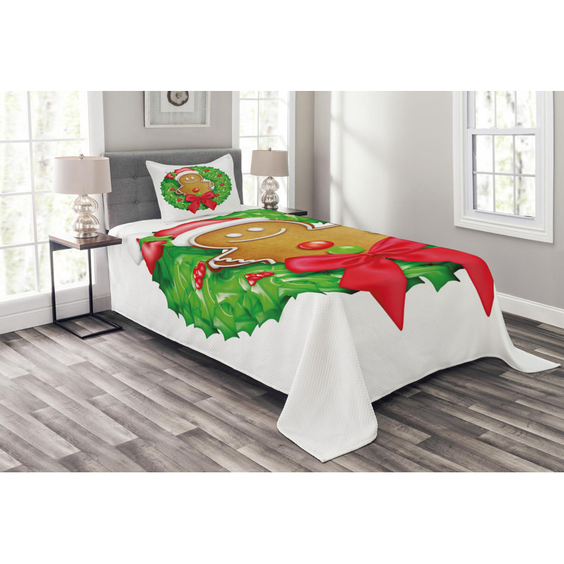 Polyester Coverlet, Twin Coverlet + 1 Sham