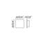 Guinn Plastic LED Flush Mounted Sconce