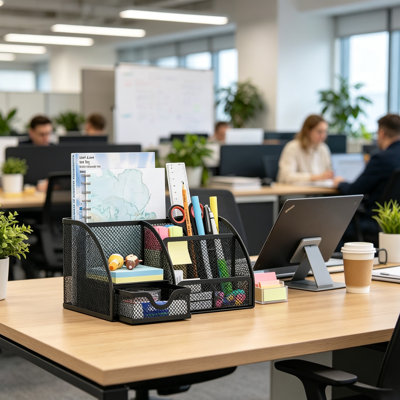 Iron Desk Organiser