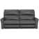 Seibert Top Grain Leather Match Power Zero Gravity Reclining Sofa with Power Adjustable Headrest