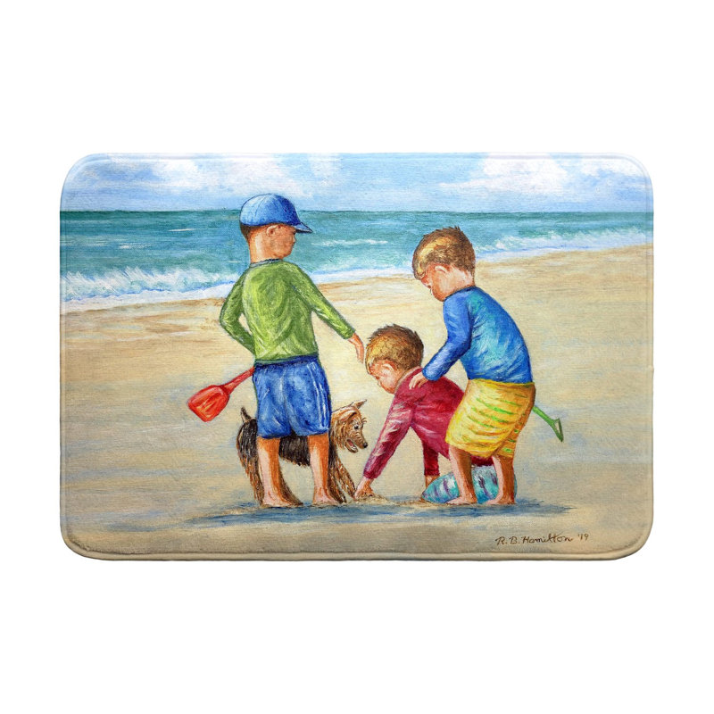 Tapis de bain Buried Treasure, L 36 po x l 24 po