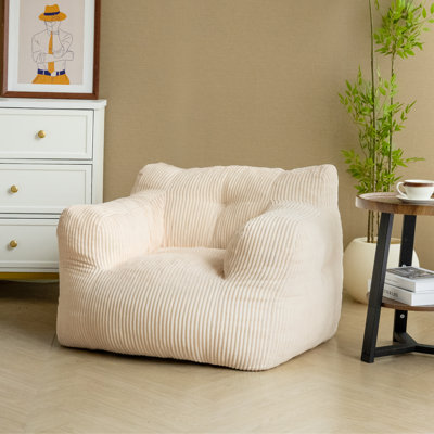 Colman Foam Filled Bean Bag Sofa Lazy Sofa by Trule