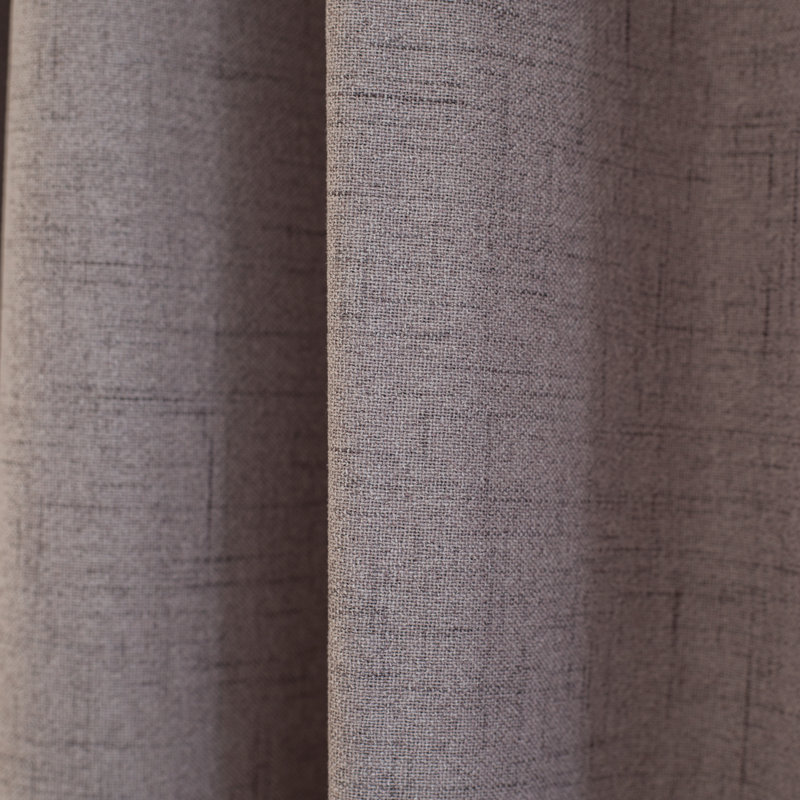 Ariyan Room Darkening Curtain, Width 140 x Drop 245cm, Rose