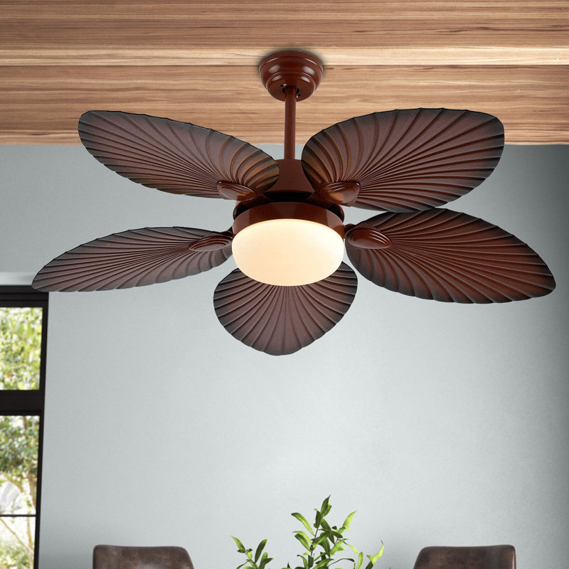 Hollenberg 52'' Ceiling Fan with LED Lights and Mute Motor