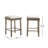 Arnhem Wood Upholstered Bar Stools, Set Of 2-2064758537-2064758543
