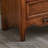 Fine Brown Rubber Wood Solid Wood Bookcase
