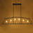 6 - Light Dimmable Kitchen Island Square / Rectangle Chandelier