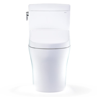 Toilette allongée deux pièces TOTO® WASHLET® + Aquia IV®