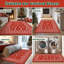 Tapis de Noël cerf rouge antidérapant lavable-50561447