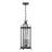 3-Light Outdoor Hanging Lantern in Iron Oxide