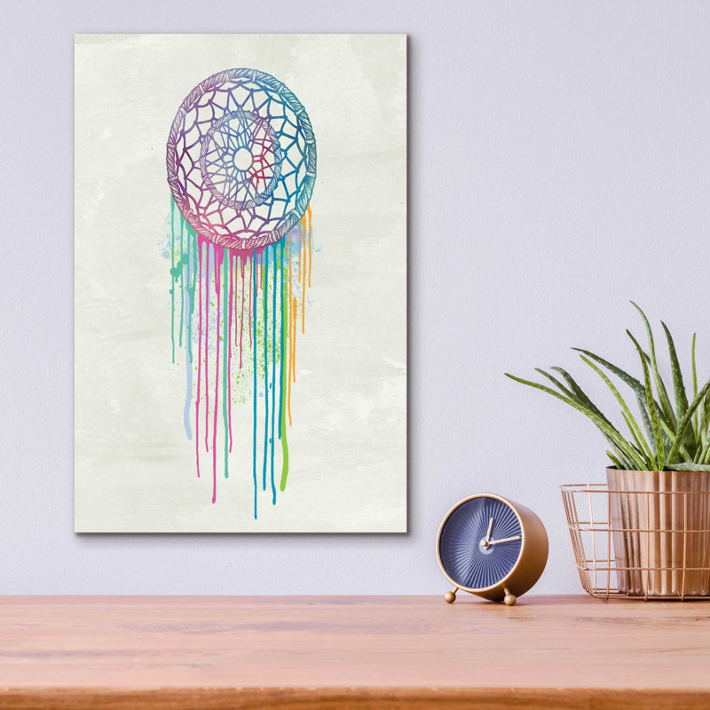 «Dream In Color» par Rachel Caldwell, H 16 po x l 12 po x P 0,13 po
