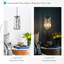 Ensemble de 3 luminaires suspendus en cristal, hauteur réglable, lustre en cristal moderne pour salle à manger, îlot de cuisine, couloir