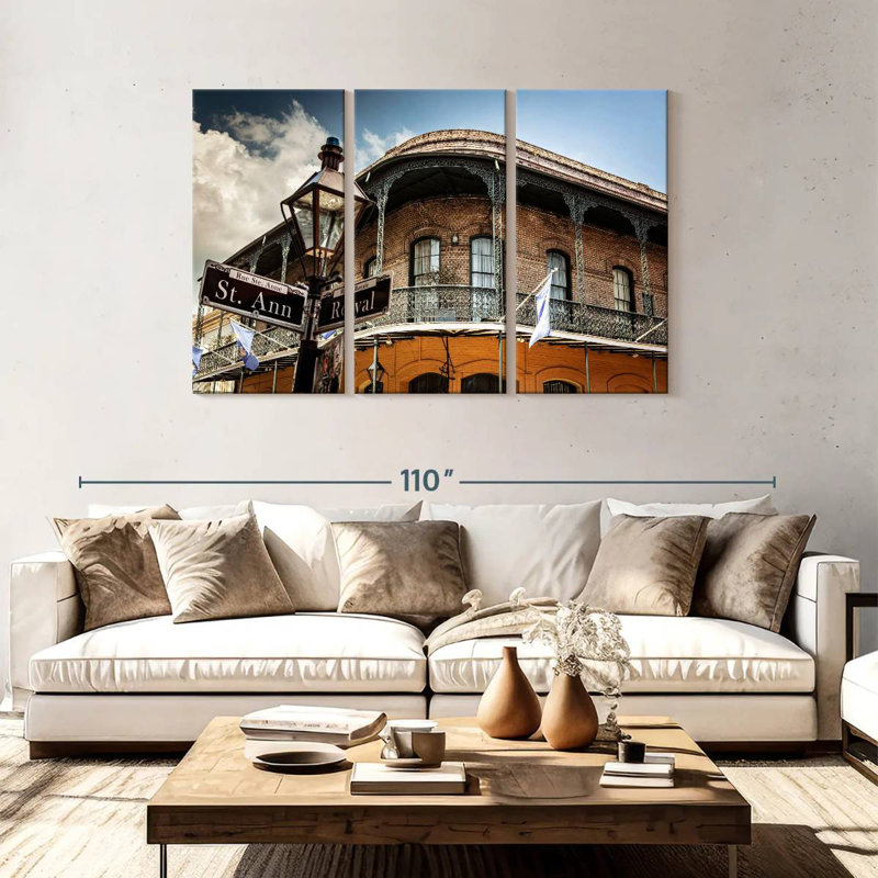 Nicci New Orleans Street Corner, H 48 po x l 74 po