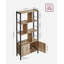 Jazmyne 154.5cm H x 74cm W Steel Standard Bookcase-1369793165