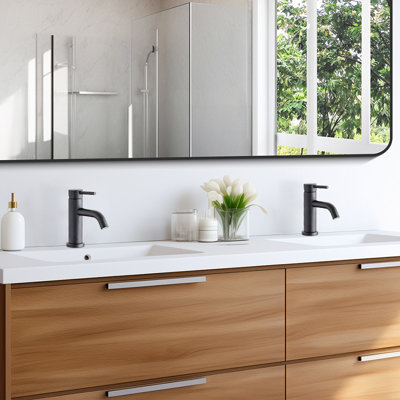 Modern Single Handle Bathroom Sink Faucet