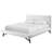 Julia Queen Biscuit Tufted Upholstered Fabric Platform Bed-1581675899