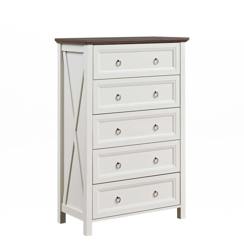 Grande commode en bois rustique
