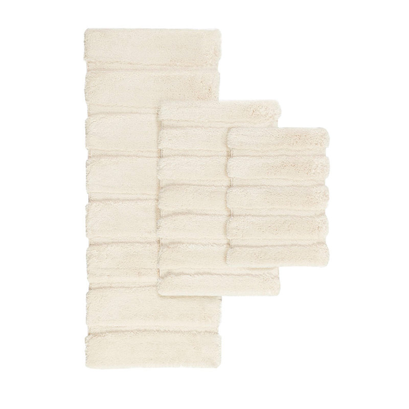 Tapis en chenille de coton réversible Chic