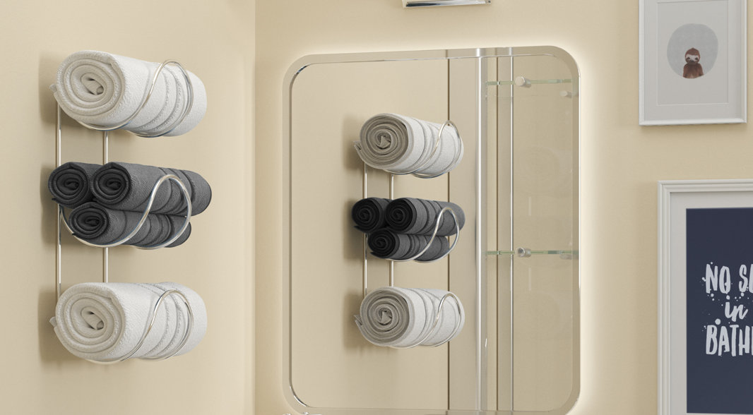 Bathroom racks
