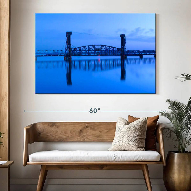 Lilie Decatur Railway Bridge, 34" H x 51" W