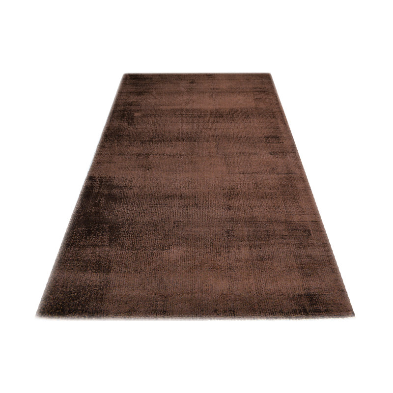 Solid Colour Hand Woven Area Rug, Rectangle 130 x 190cm