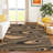 Machine Washable Indoor/Outdoor Chantille ACN2493 Abstract Rug-63867881-63867880