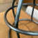 Bernardo Swivel Upholstered Adjustable Height Counter Stool with Metal Frame