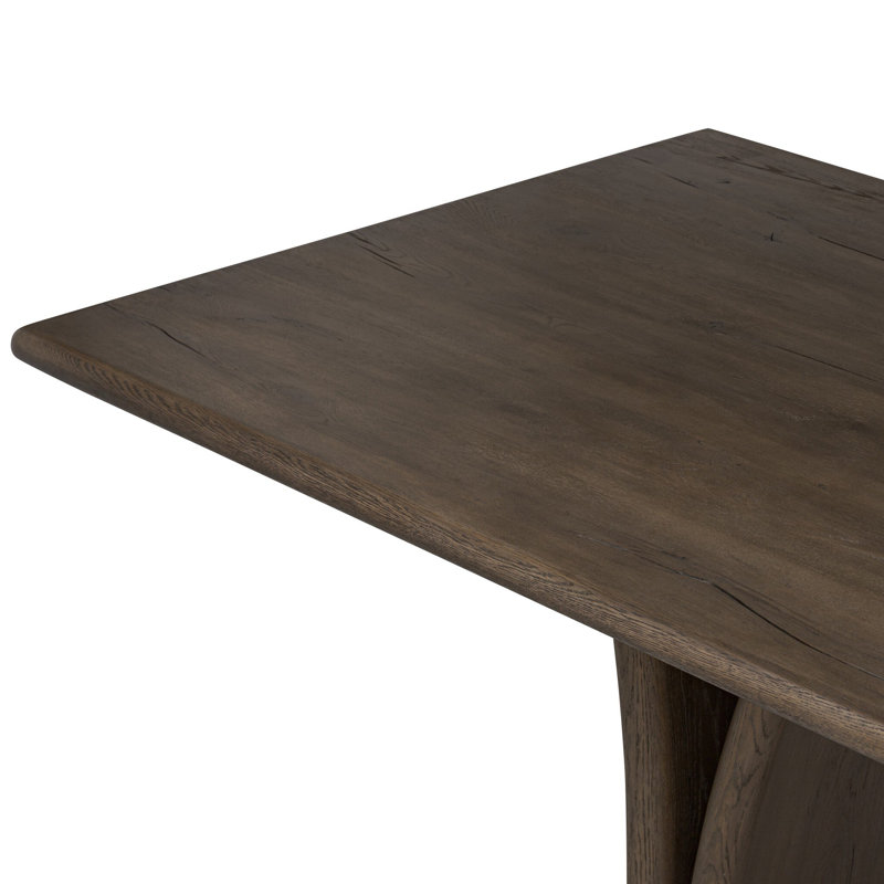 Marcon Dining Table-Grey Reclaimed French Oak, Gray Reclaimed French Oak