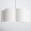 Vino Single Light Linen Blend Steel Dimmable Pendant