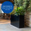 Galvanised Trough Planter - 90cm X 82cm-904943595