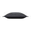 Coussin décoratif en similicuir noir Cloud9 Design