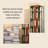 17.32"Green Solid Wood Rotating Bookshelf