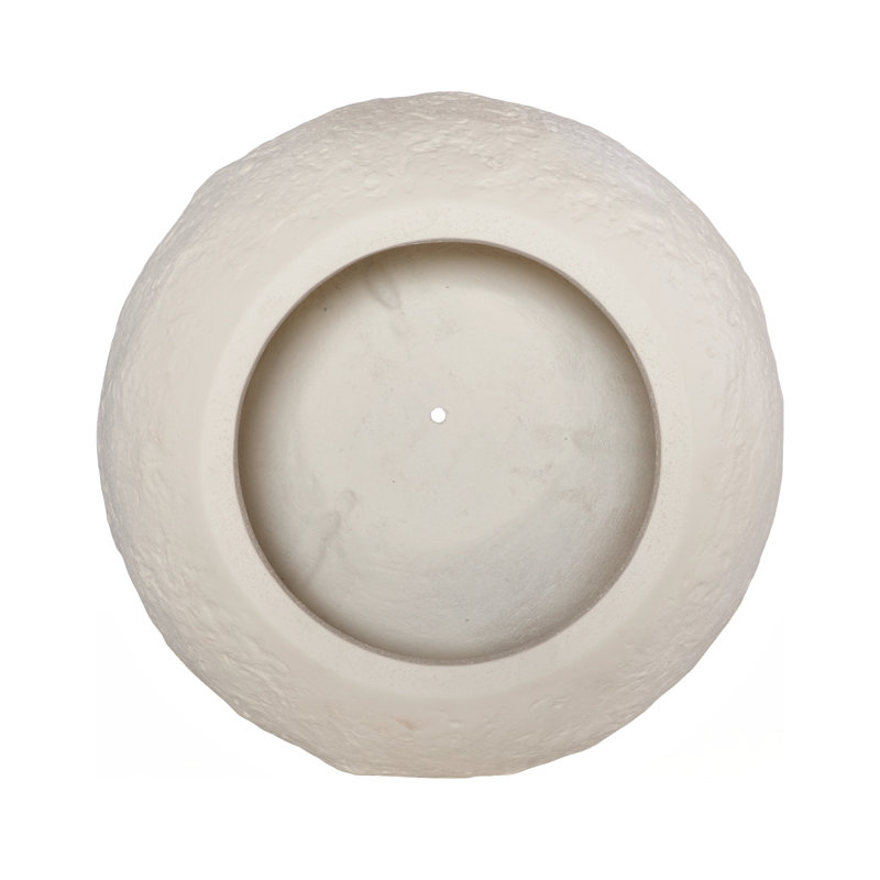 Aera Planter, Wide, Off White, Medium