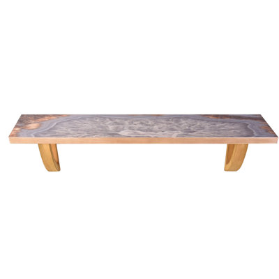 Gutierrez Pine Bracket Shelf